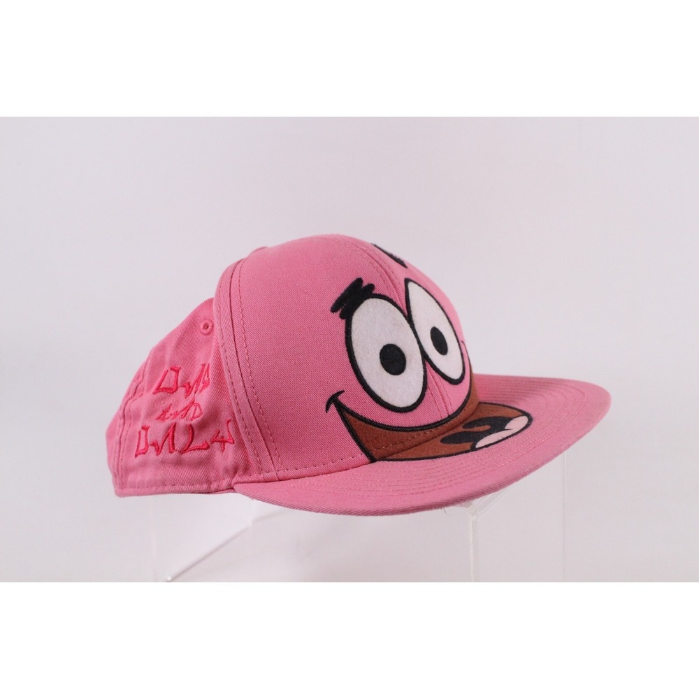Nickelodeon‎ SpongeBob Squarepants Patrick Star Pink Snapback Hat Cap